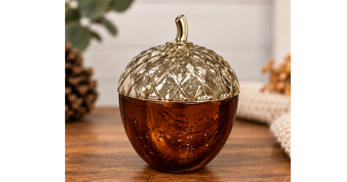 11 oz - Coco Soy Wax - Limited Edition Acorn Candle