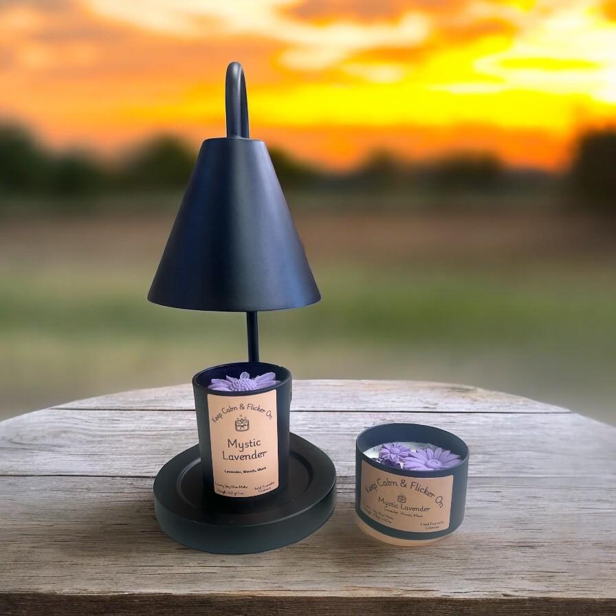 Wax Garden in a Jar – Wax Melts Candle with Cute Flower Topping