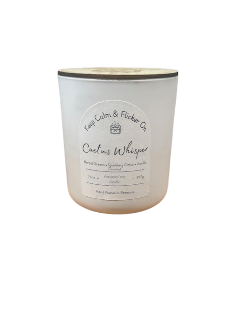 14 oz Coco Soy Wood Wick Candle