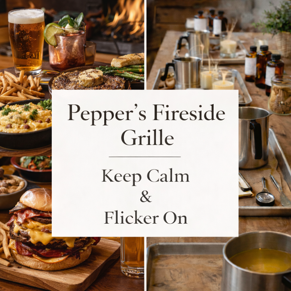 Candle Pouring Party - June 24th - Pepper's Fireside Grille - Frederick