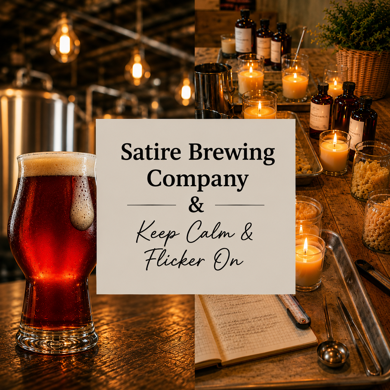 Candle Pouring Party - June 17th - Satire Brewing Company - Thornton