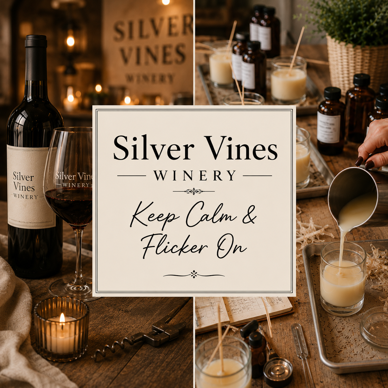 Candle Pouring Party - July 15th, Silver Vines Winery - Arvada
