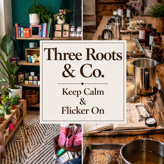 Candle Pouring Party - August 6th - Three Roots & Co - Lakewood