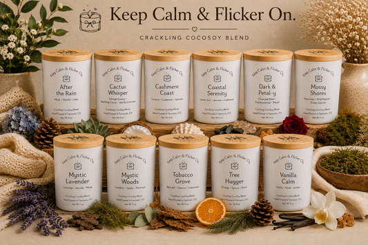 5 oz Coco Soy Wood Wick Candle